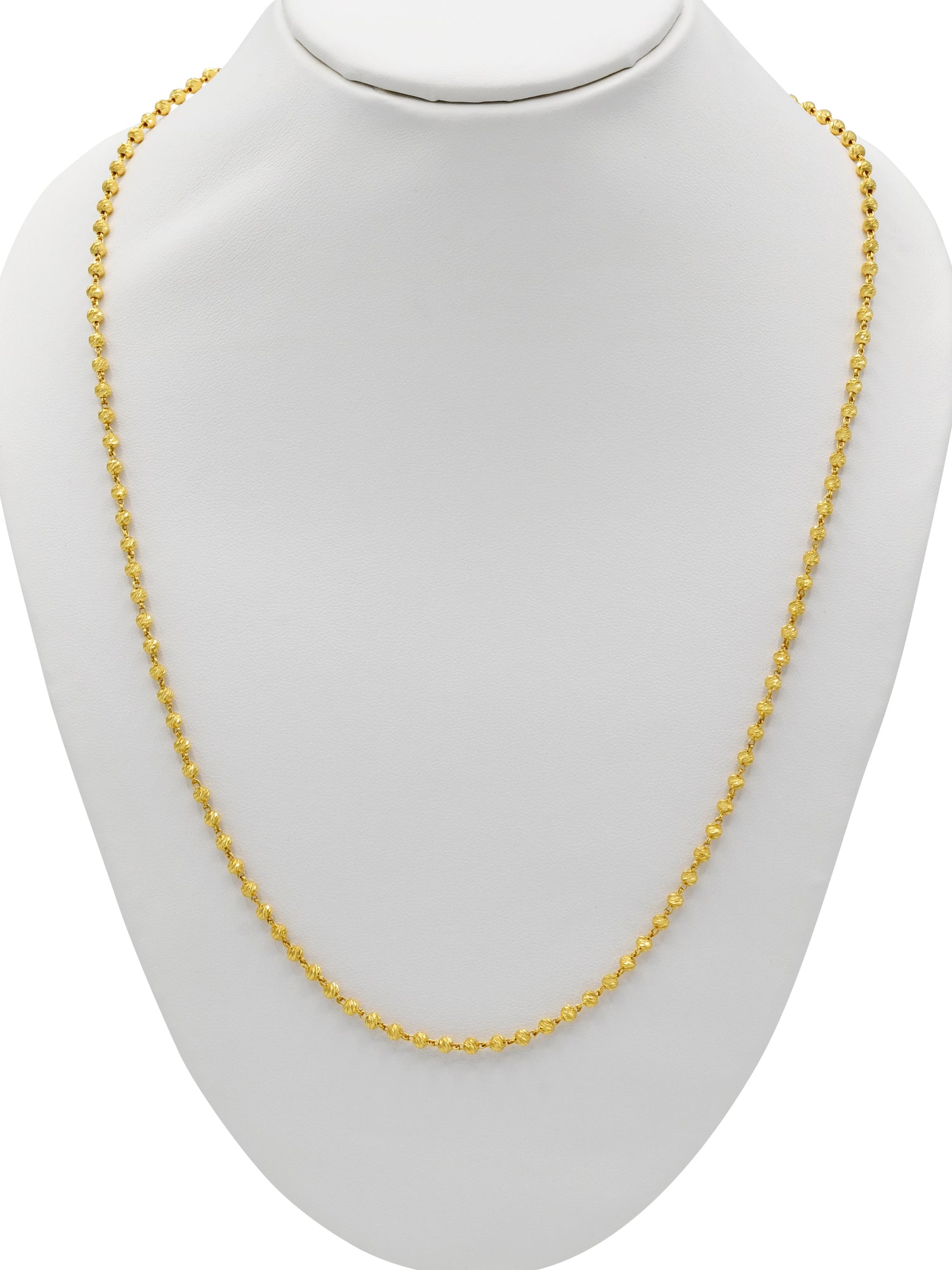 22ct Gold Ball Fancy Chain
