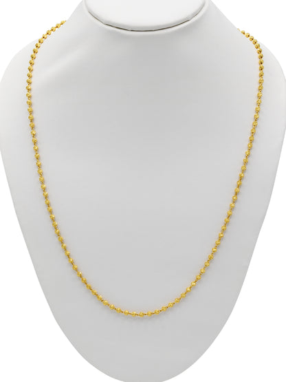 22ct Gold Ball Fancy Chain