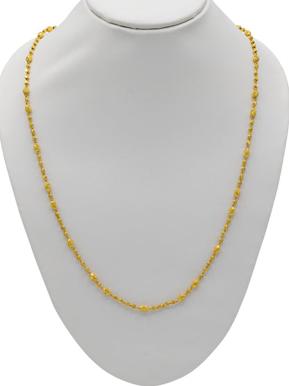 22ct Gold Ball Fancy Chain