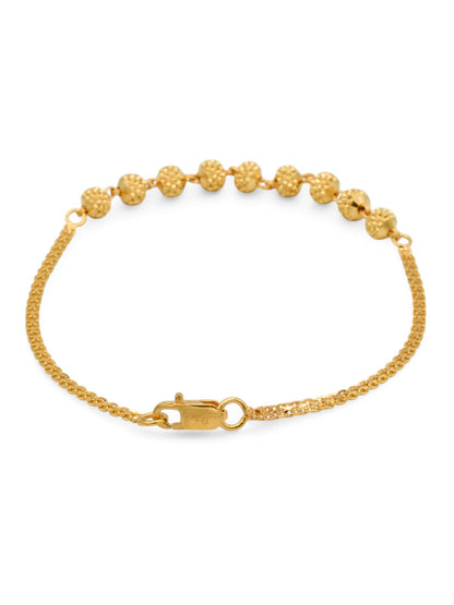 22ct Gold Ball Bracelet