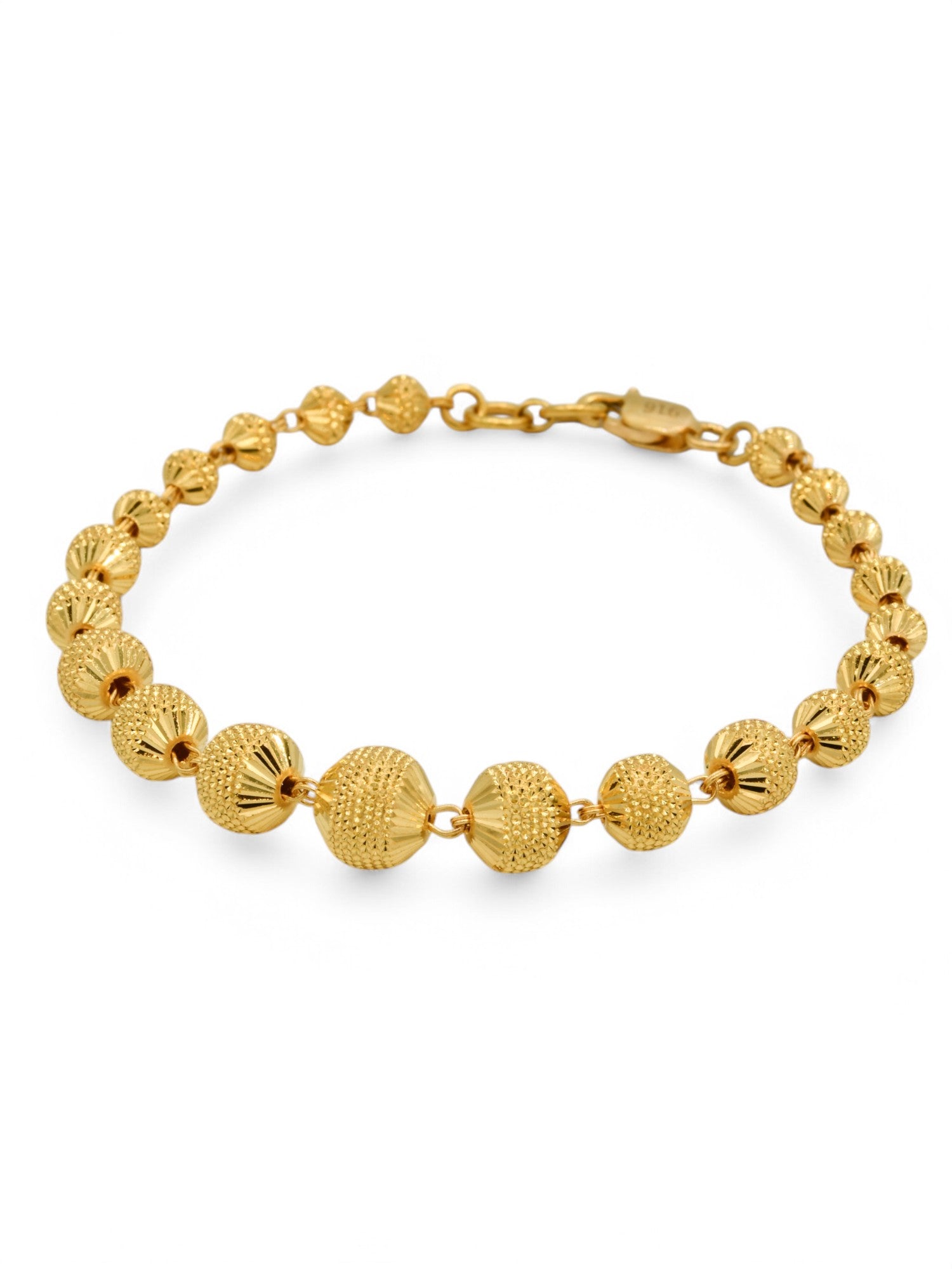 22ct Gold Ball Bracelet