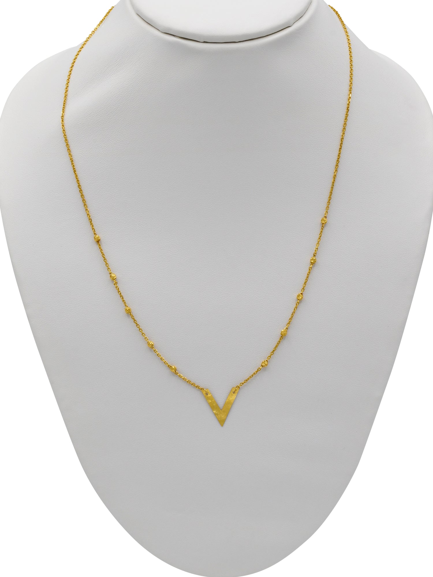 22ct Gold Ball Fancy Chain