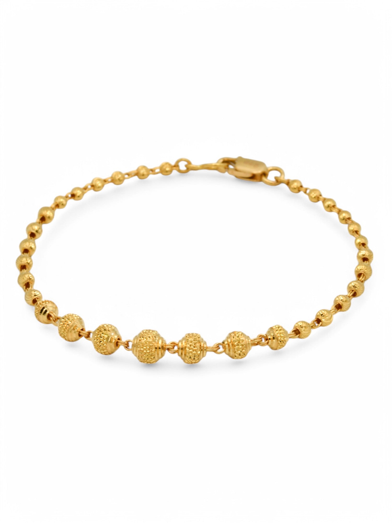 22ct Gold Ball Bracelet