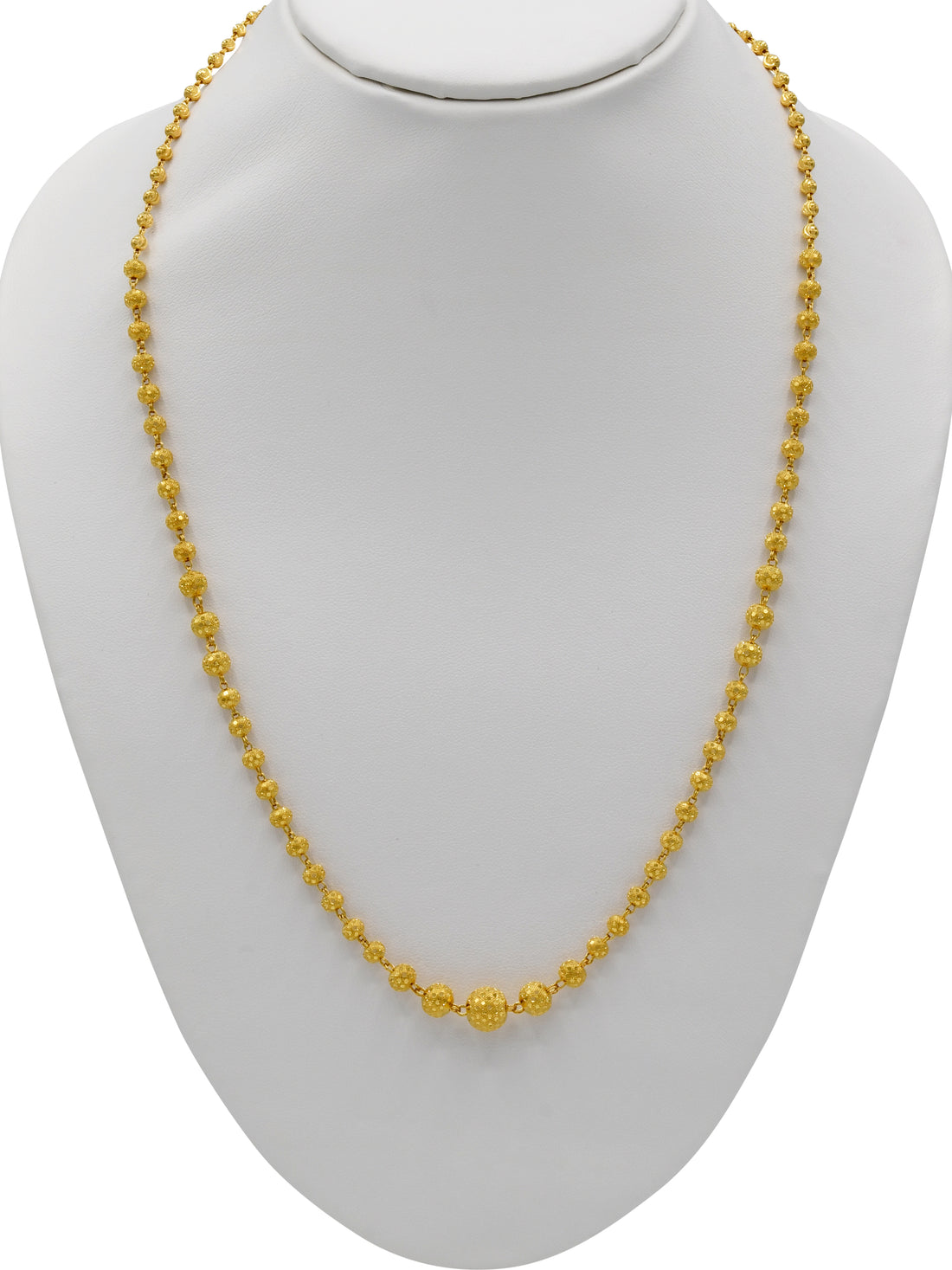 22ct Gold Ball Fancy Chain