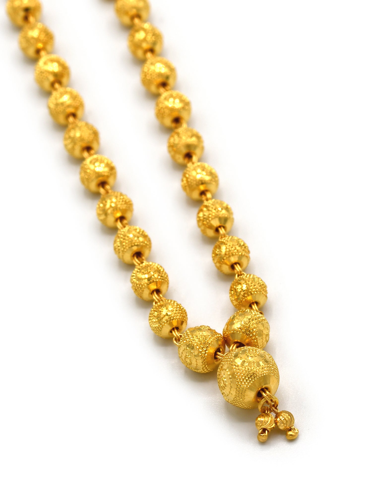 22ct Gold Ball Fancy Chain