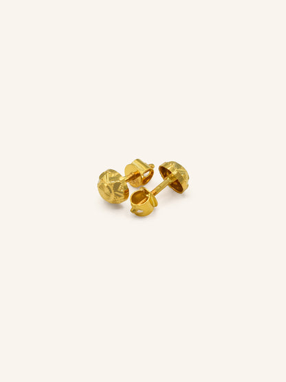 22ct Gold Stud Earring 1.89 GMS - Roop Darshan