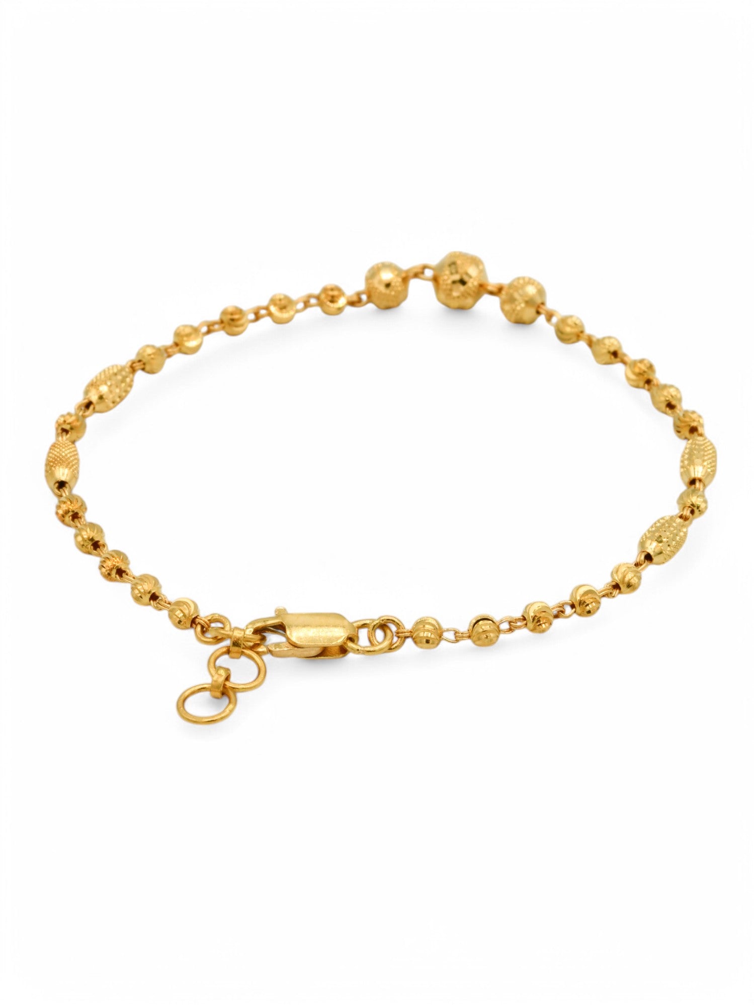 22ct Gold Ball Bracelet