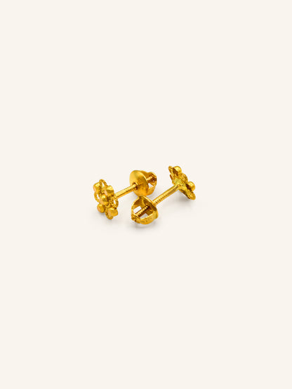 22Ct Gold Stud Earring