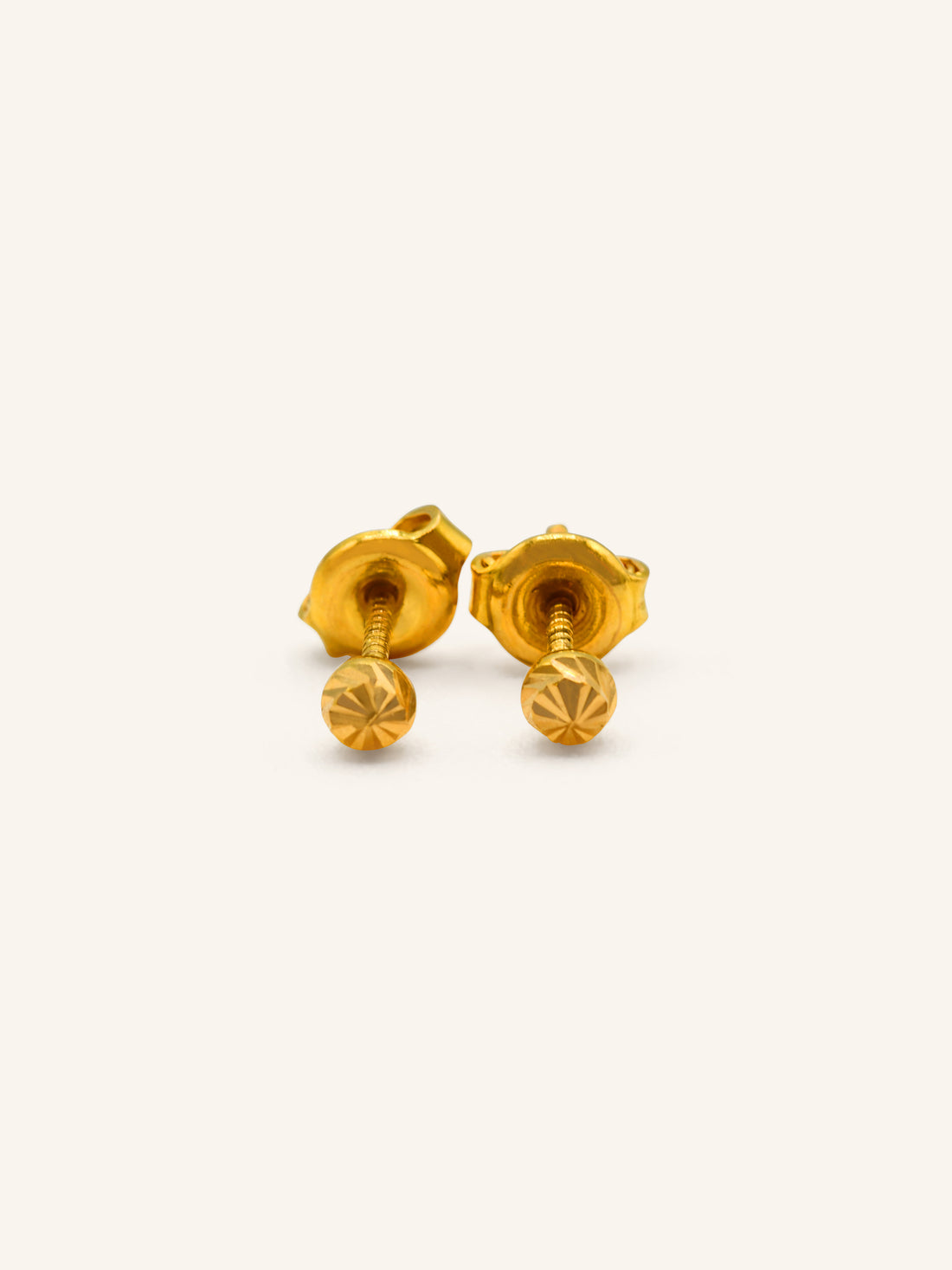 22ct Gold Stud Earrings