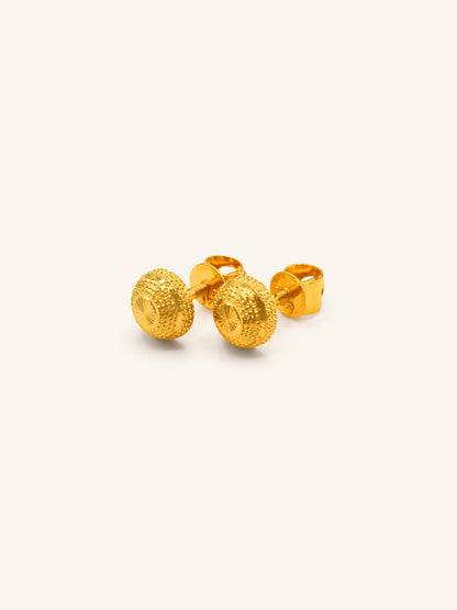 22ct Gold Stud Earring