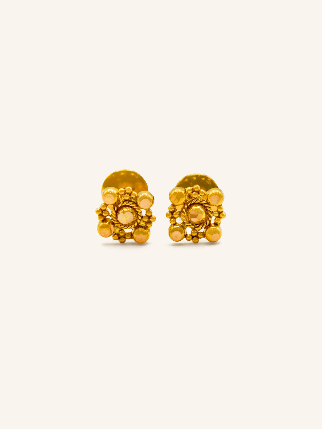 22ct Gold Stud Earrings