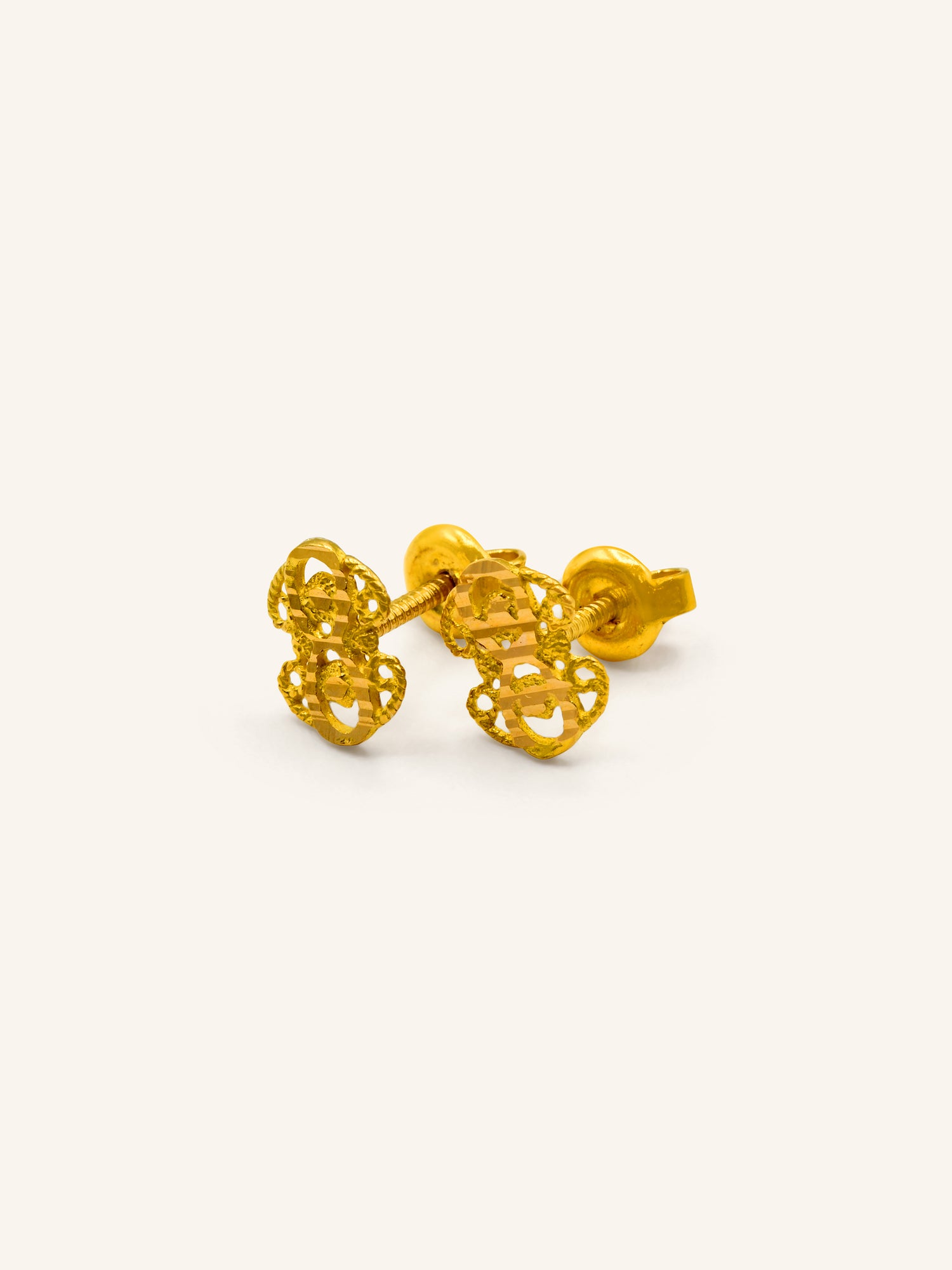 22ct Gold Stud Earrings