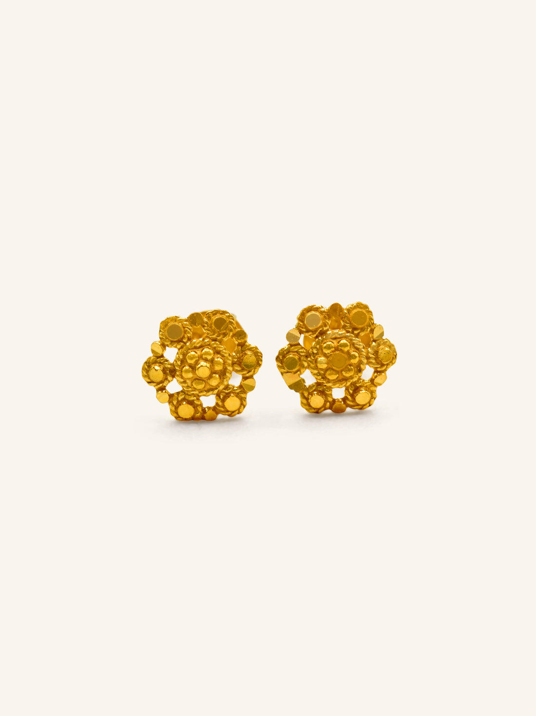 22ct Gold Stud Earring