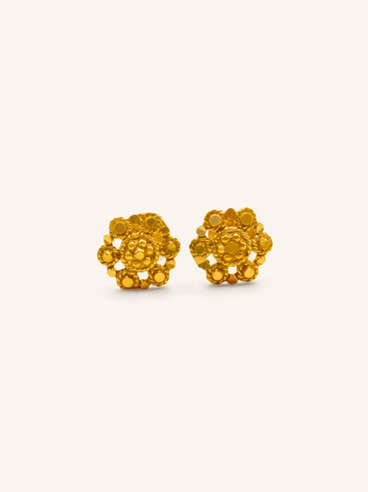22ct Gold Stud Earring