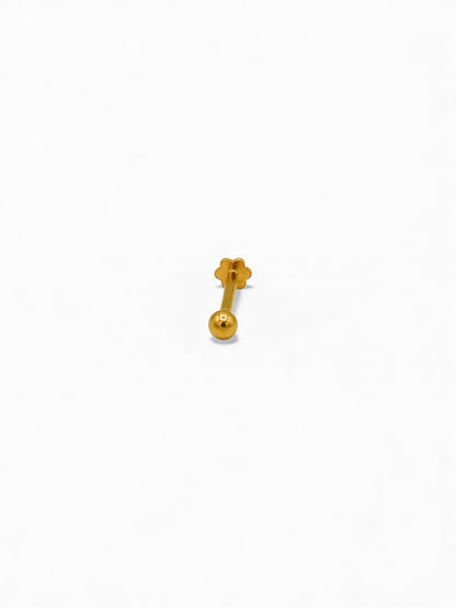 22ct Gold Nose Pin 3.5mm