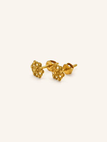 22ct Gold Stud Earring 1.00 GMS - Roop Darshan