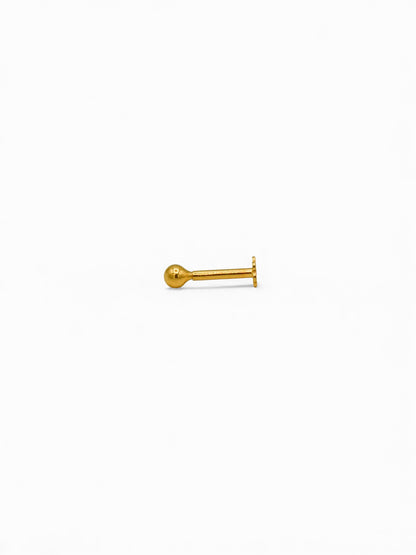 22ct Gold Nose Pin 4.0mm