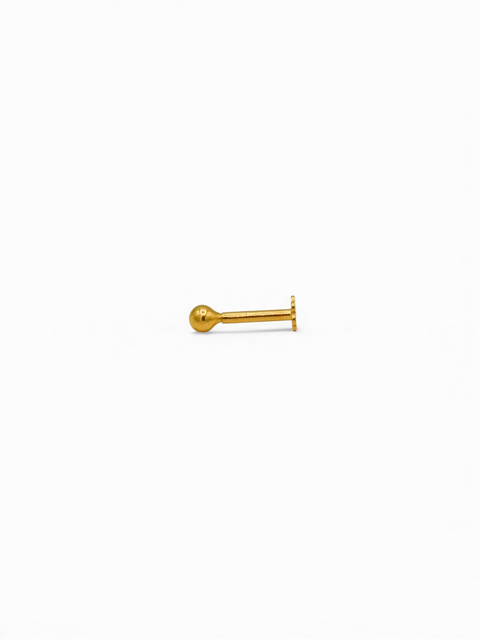 22ct Gold Nose Pin 3.5mm - Roop Darshan