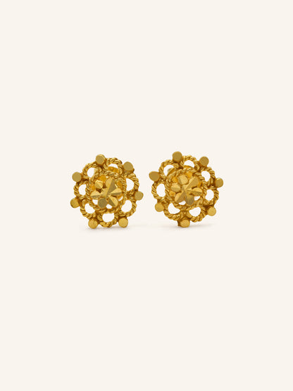 22ct Gold Stud Earring 1.11 GMS - Roop Darshan