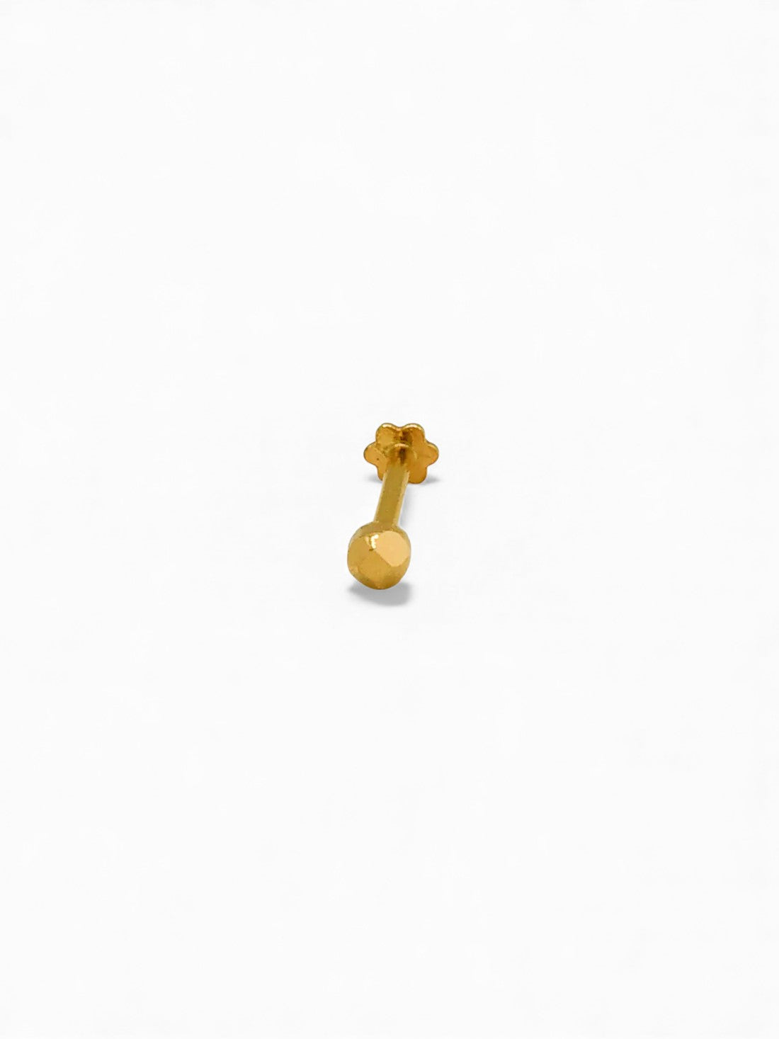22ct Gold Nose Pin - Roop Darshan