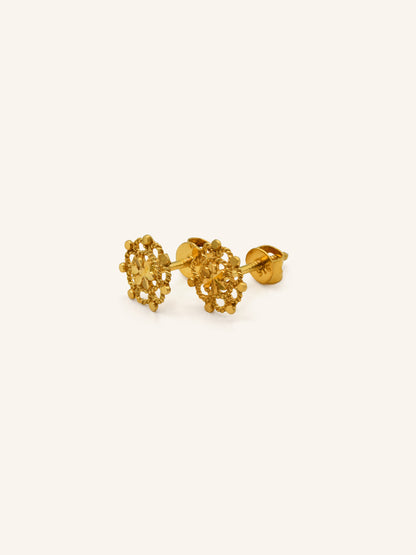 22ct Gold Stud Earring 1.11 GMS - Roop Darshan
