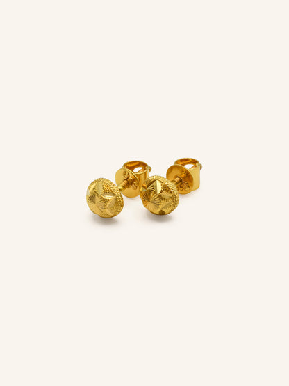 22ct Gold Stud Earring 1.67 GMS - Roop Darshan