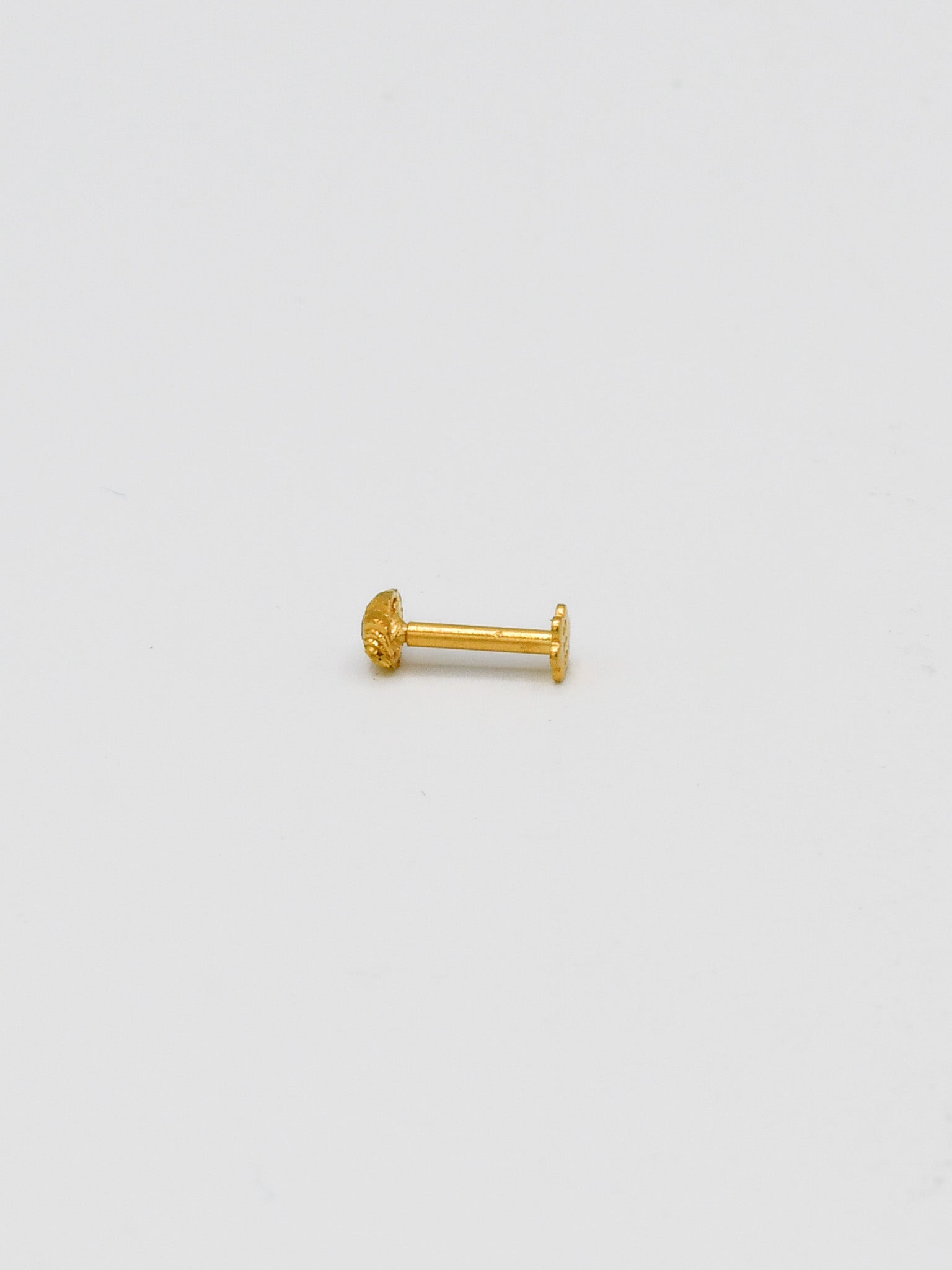 22ct Gold CZ Nose Pin