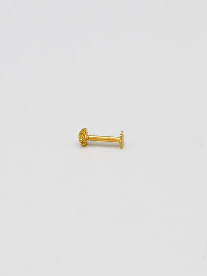 22ct Gold CZ Nose Pin