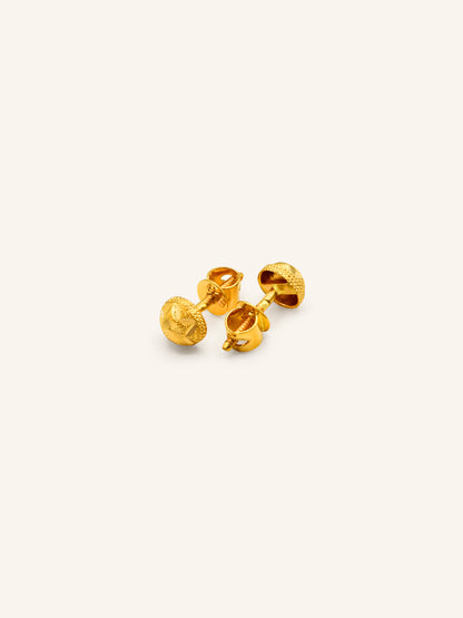 22ct Gold Stud Earring