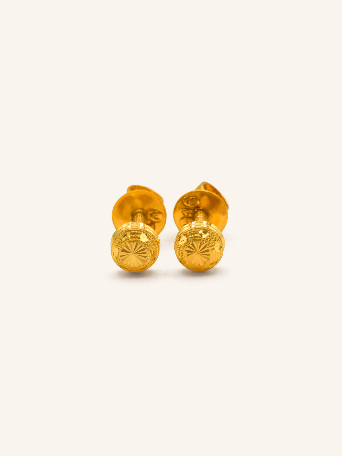 22ct Gold Stud Earring