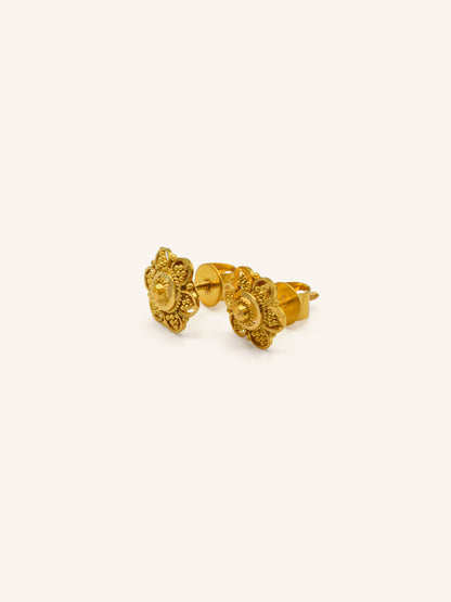 22ct Gold Stud Earring 2.03 GMS - Roop Darshan