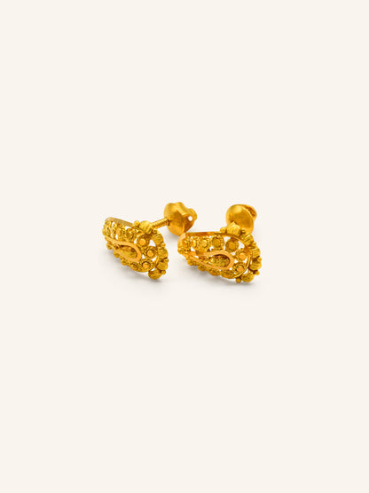 22ct Gold Stud Earring