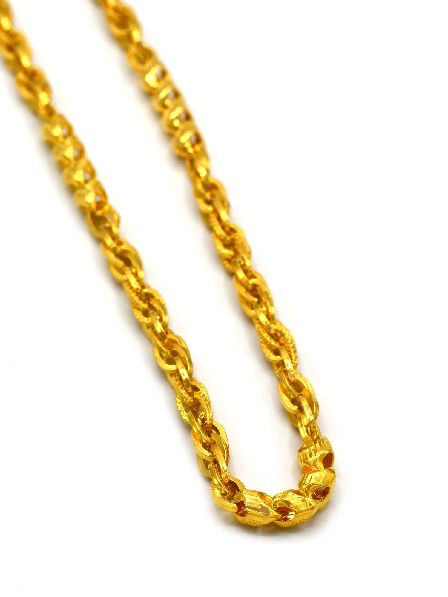 22ct Gold Indo Choco Chain – Roop Darshan