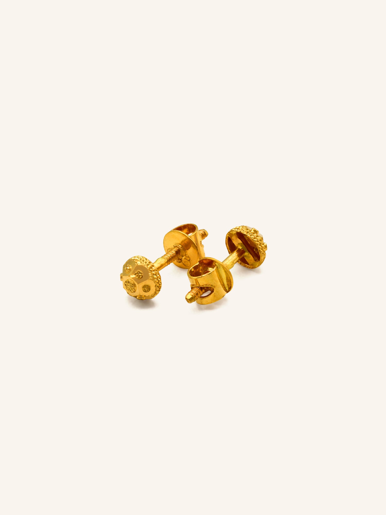 22ct Gold Stud Earring