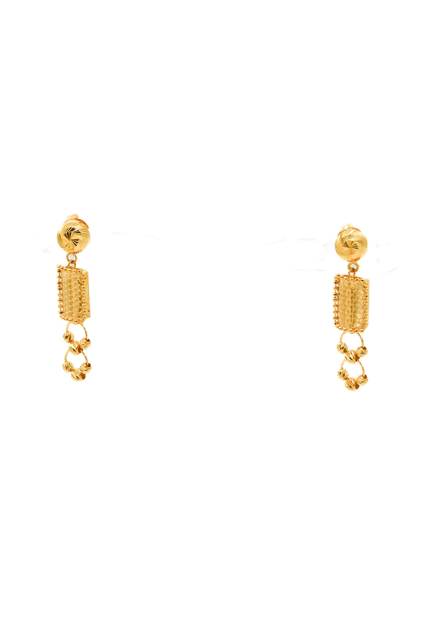 22ct Gold Long Necklace Set - Roop Darshan