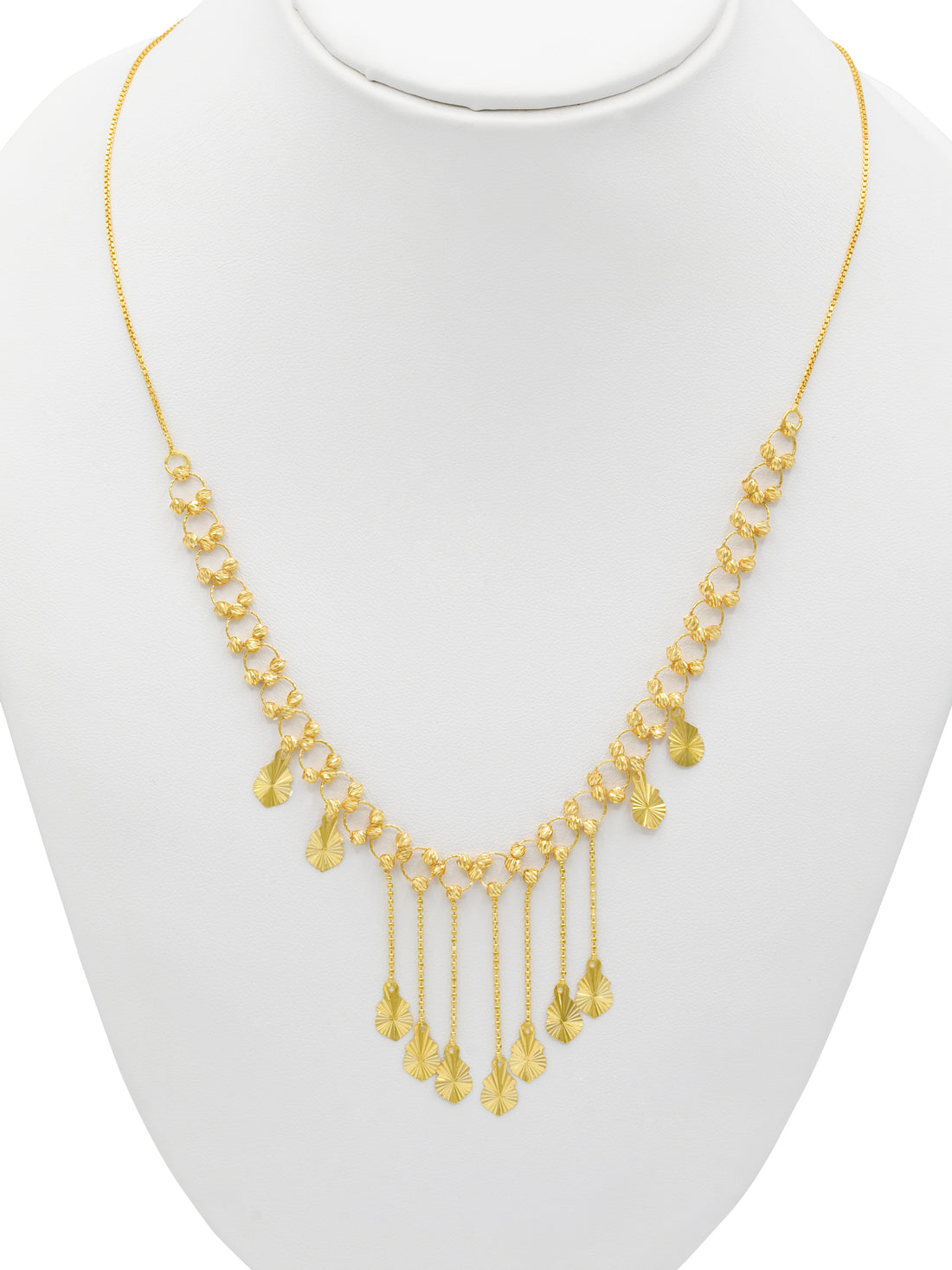 22ct Gold Charms Ball Fancy Chain