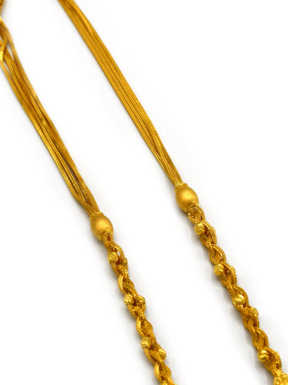22ct Gold Ball Choti Fancy Chain