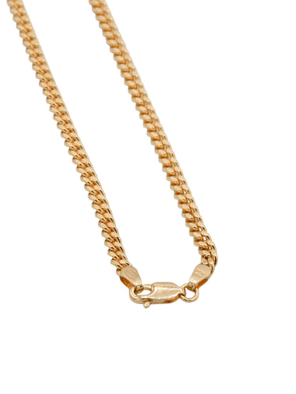 9ct Gold 2 Sided Curb Chain