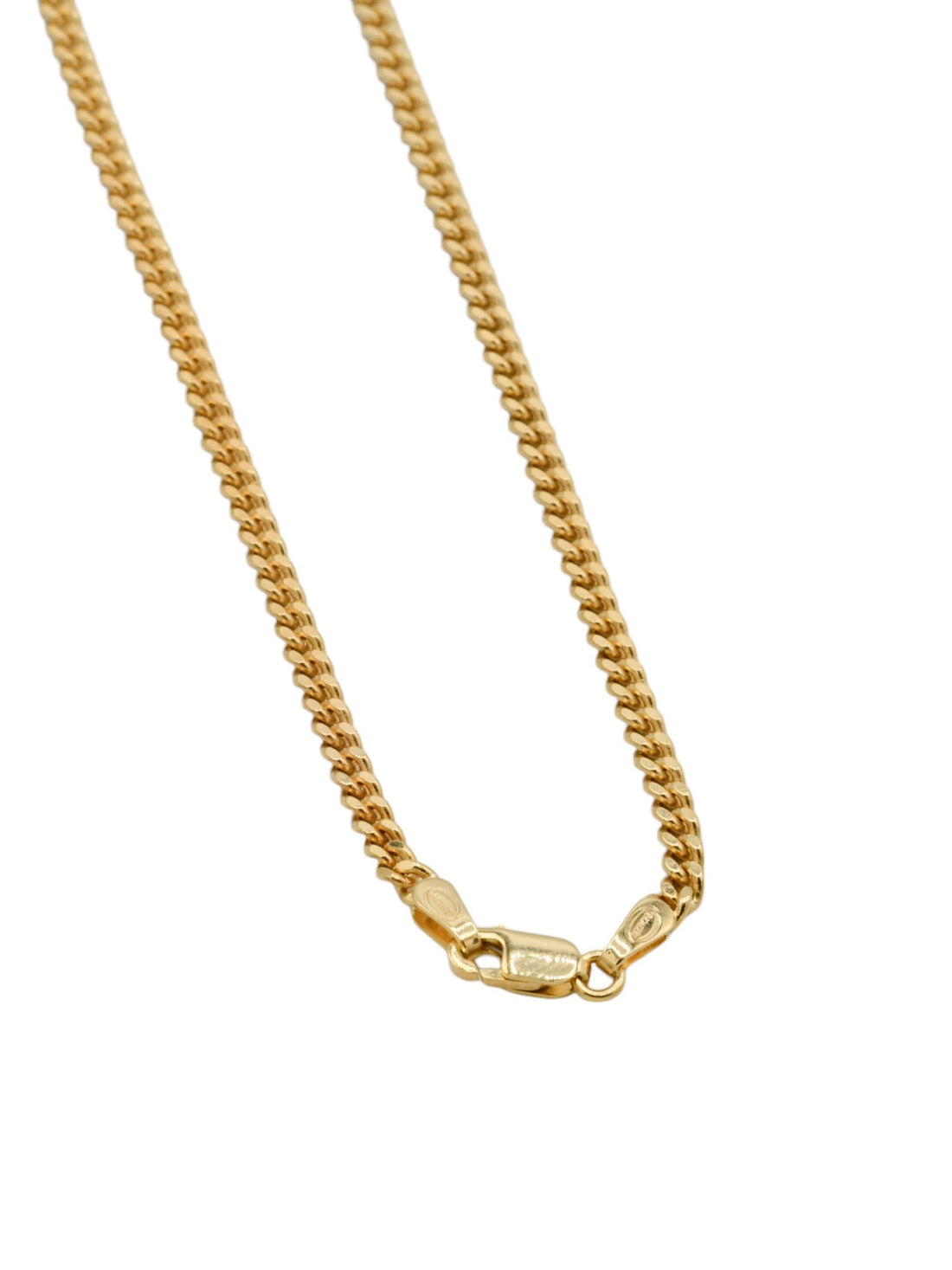 9ct Gold 2 Sided Curb Chain