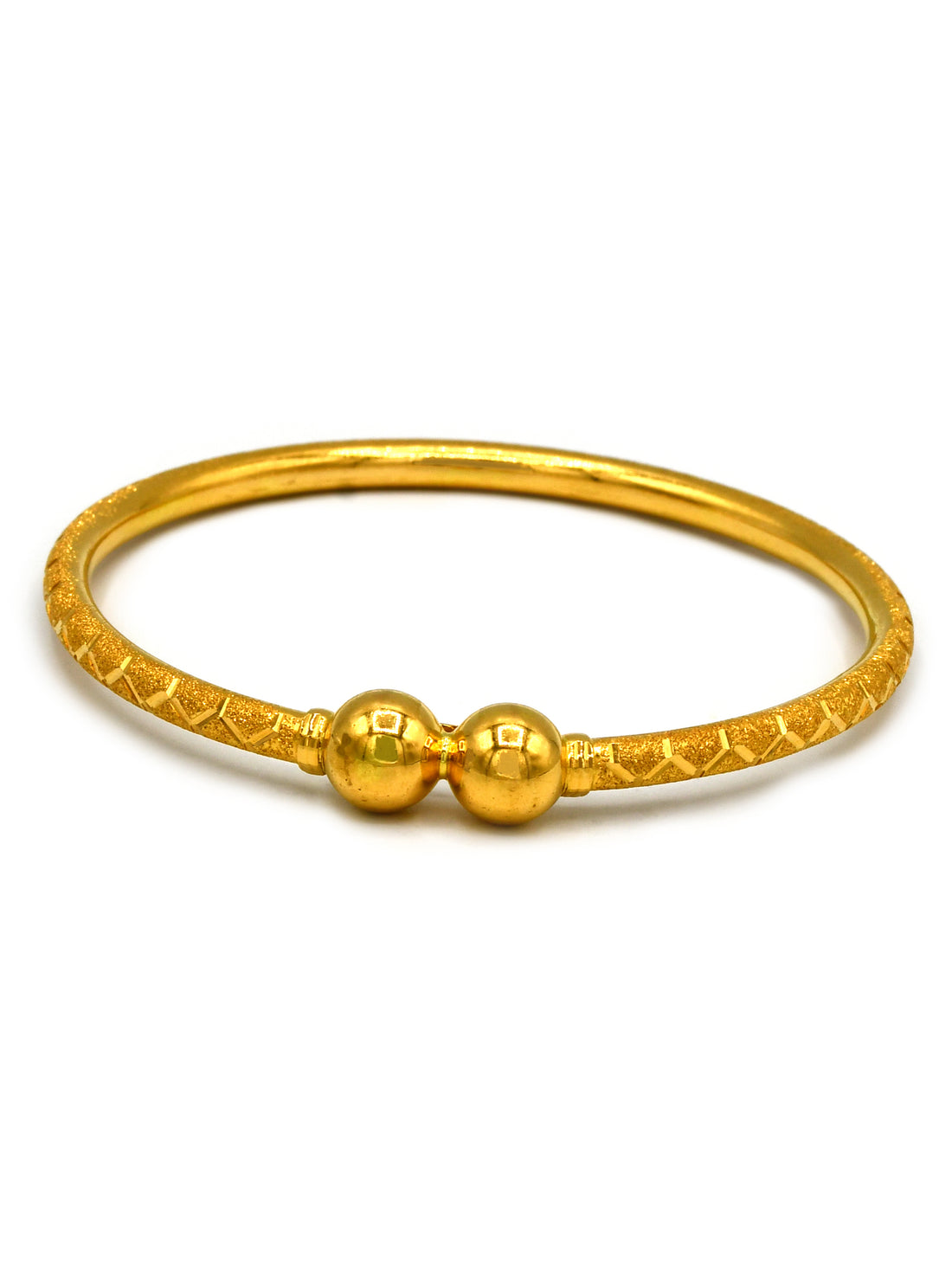 22ct Gold Pair Bangle