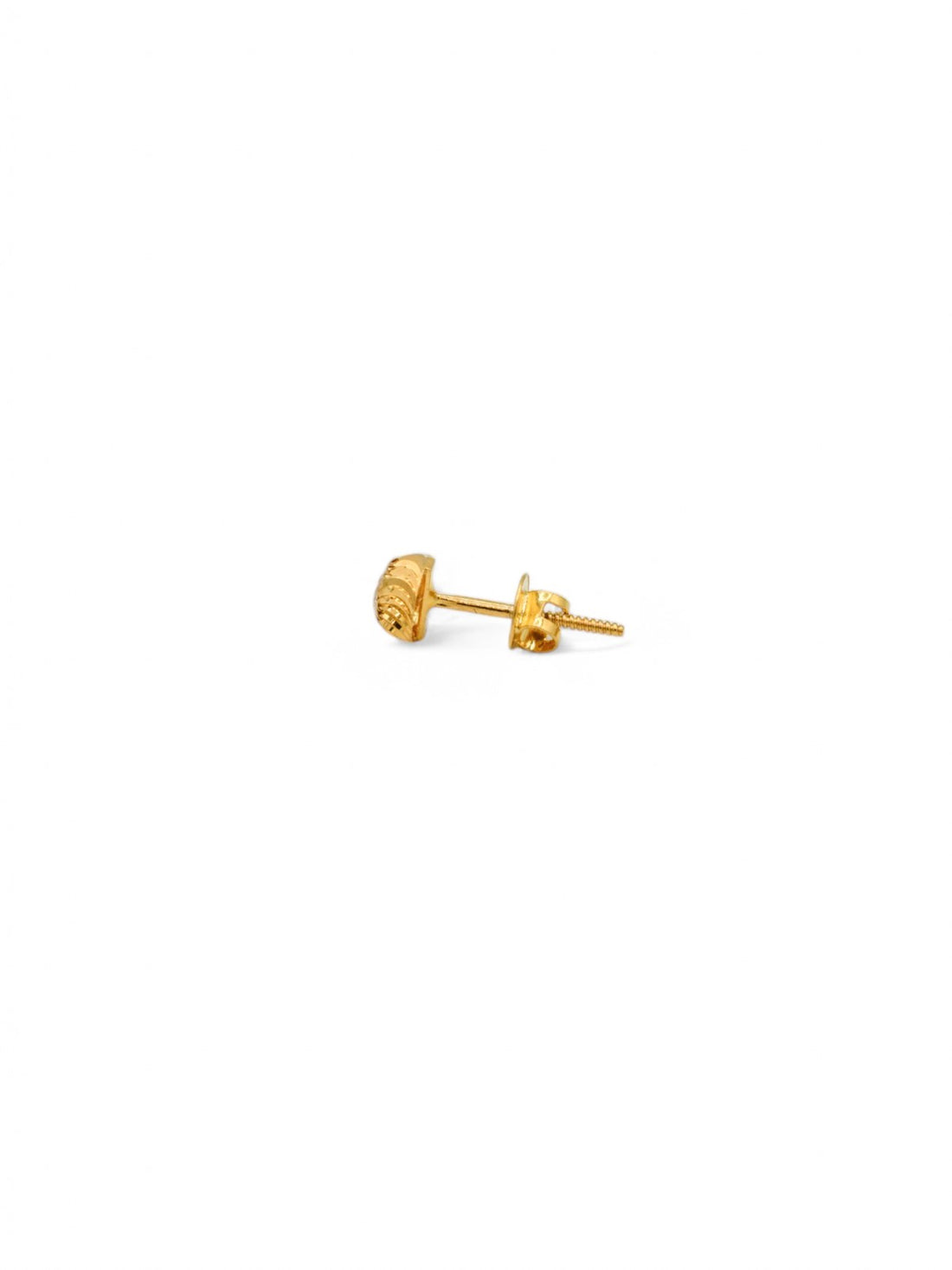 22ct Gold CZ Stud Earrings