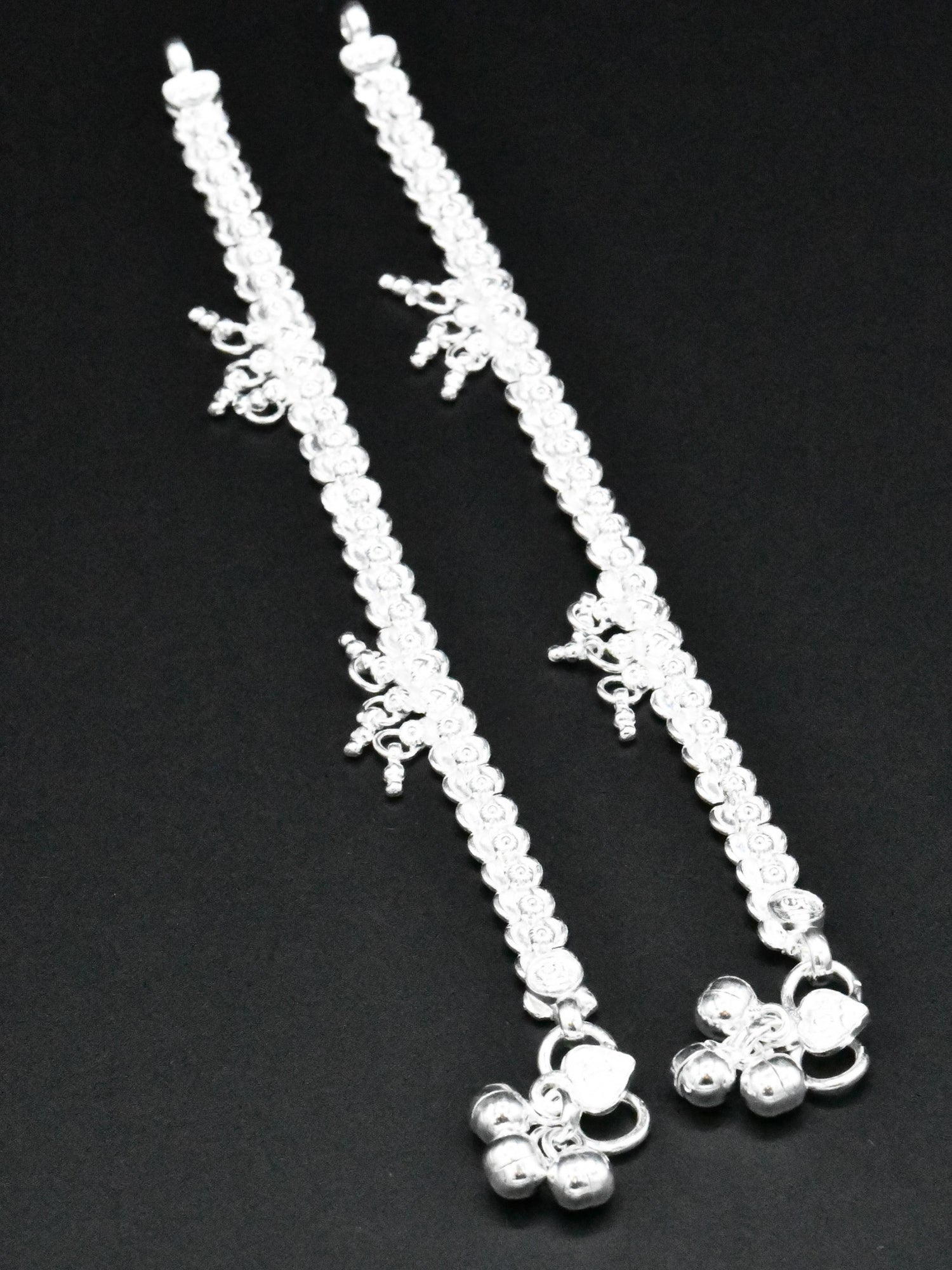 Baby Silver Anklets Roop Darshan