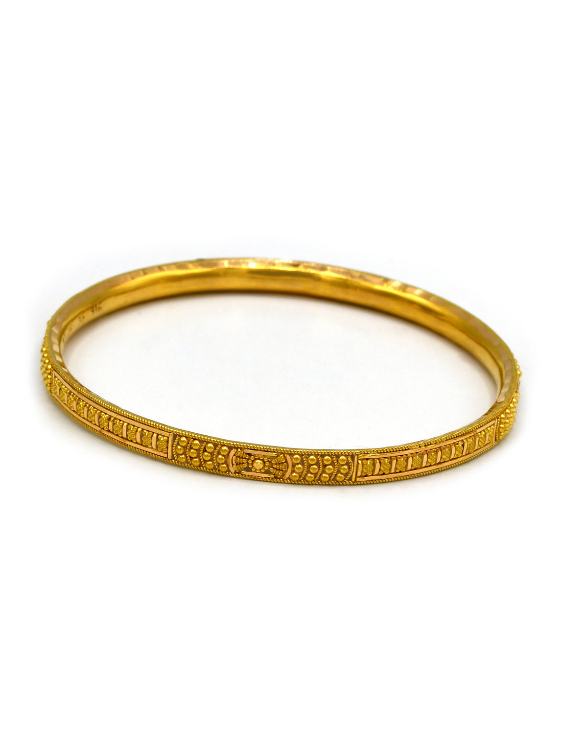 22ct Gold Pair Bangle