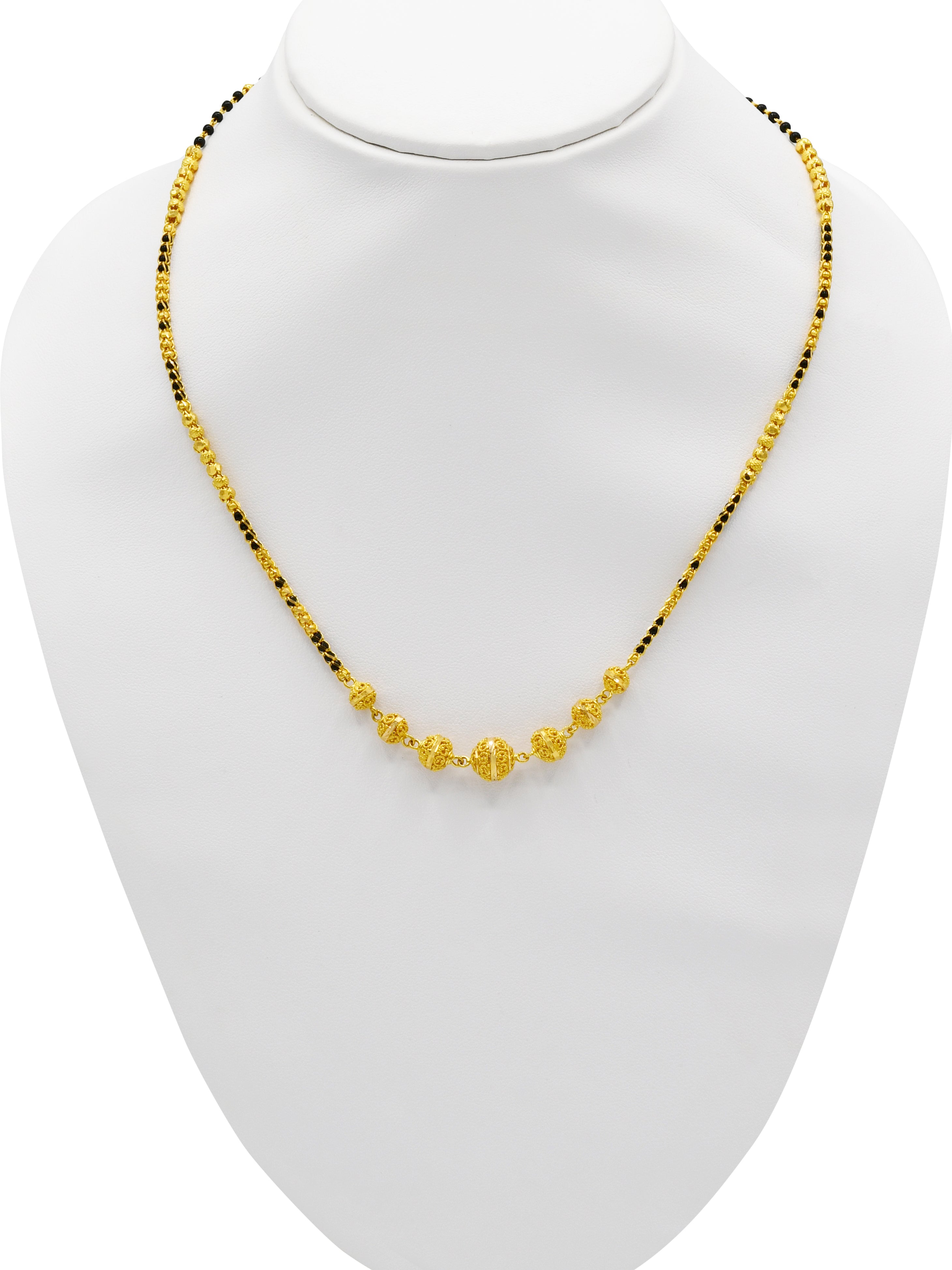 22ct Gold Ball Mangal Sutra