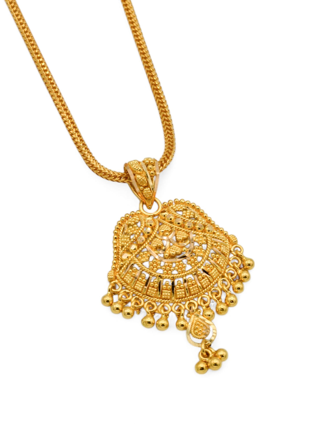 22ct Gold  Filigree Pendant