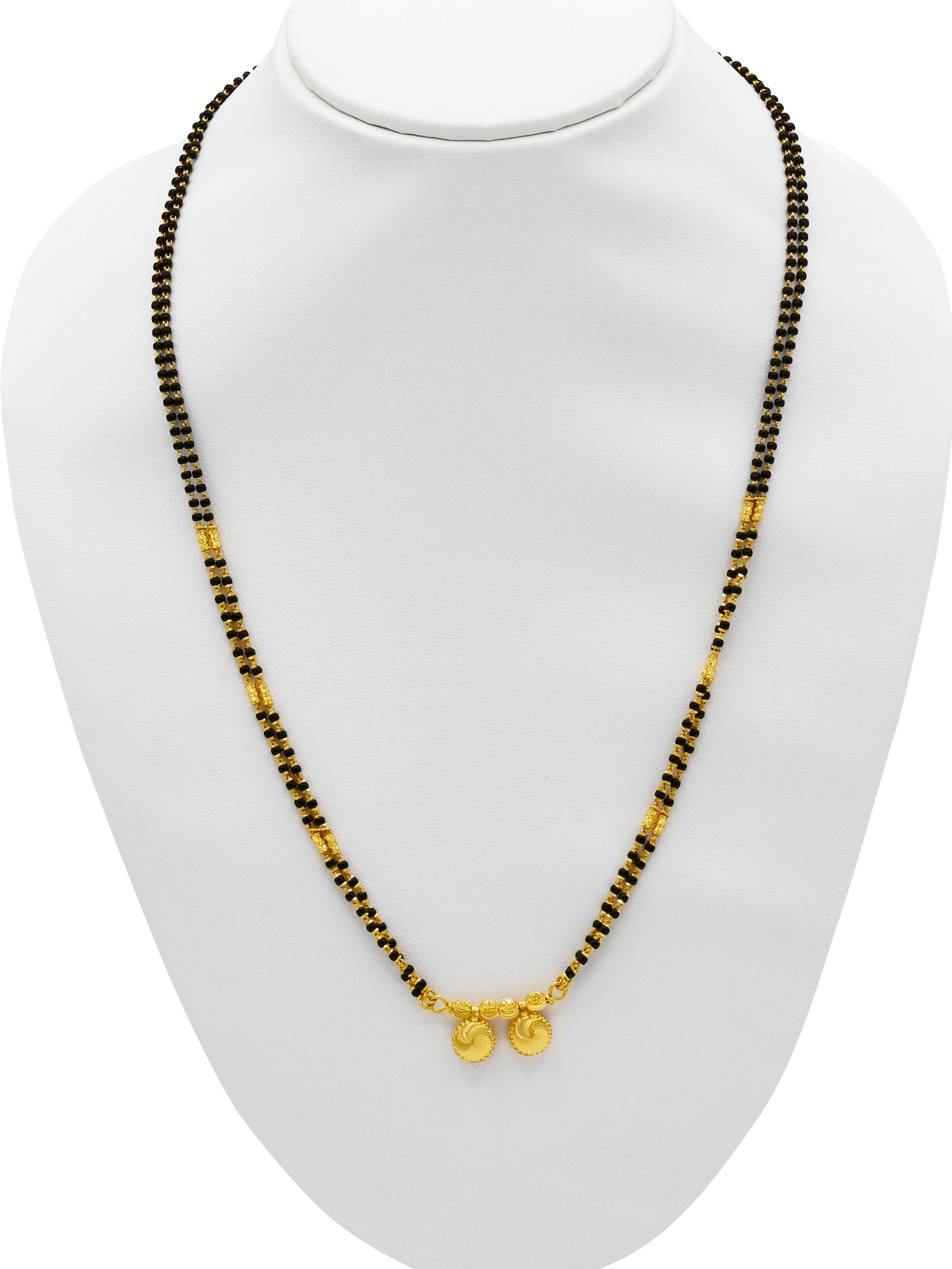 22ct Gold 2 Row Mangal Sutra