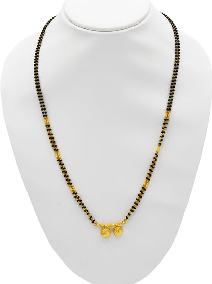 22ct Gold 2 Row Mangal Sutra