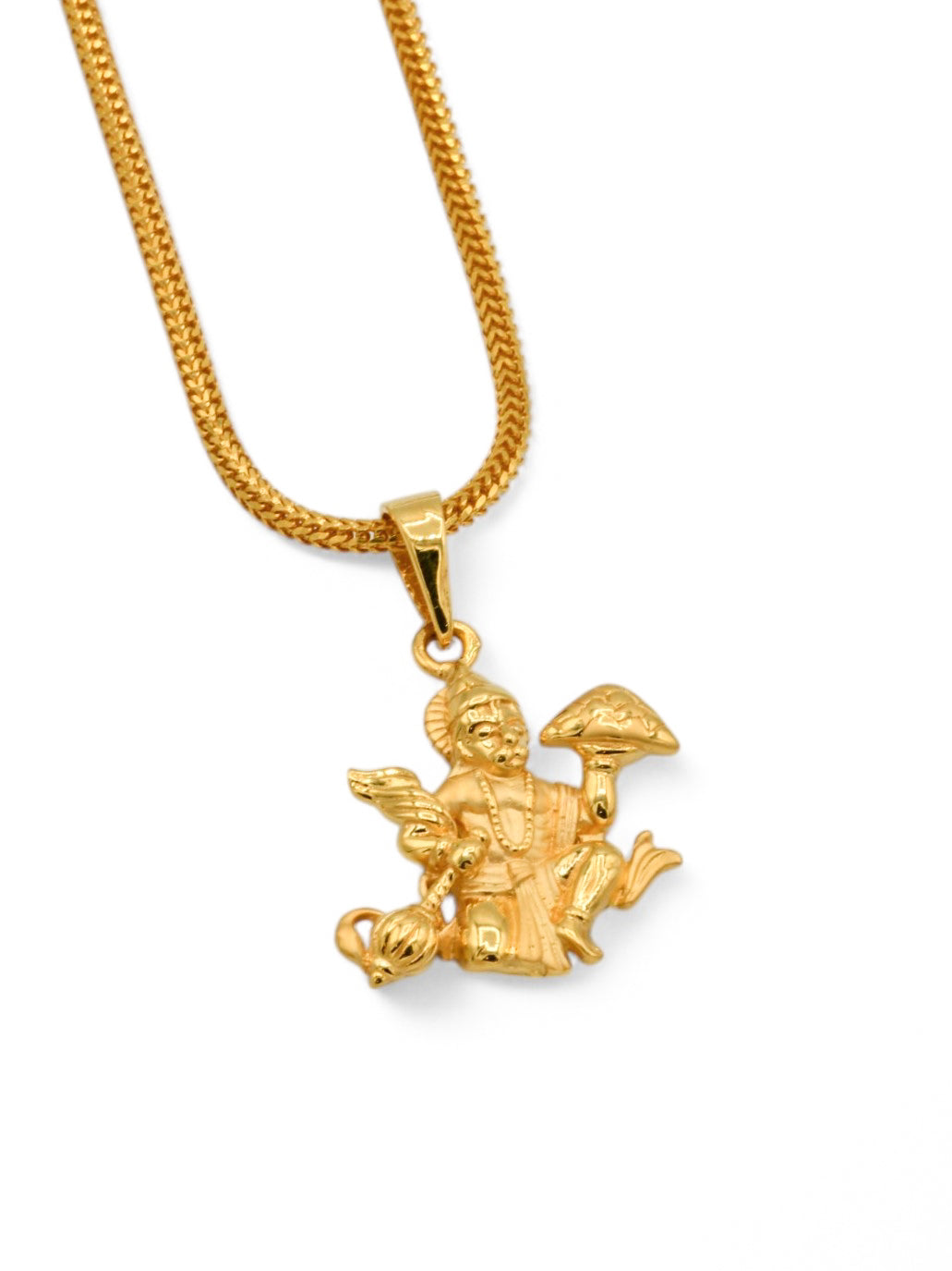 22ct Gold Hanumanji Pendant