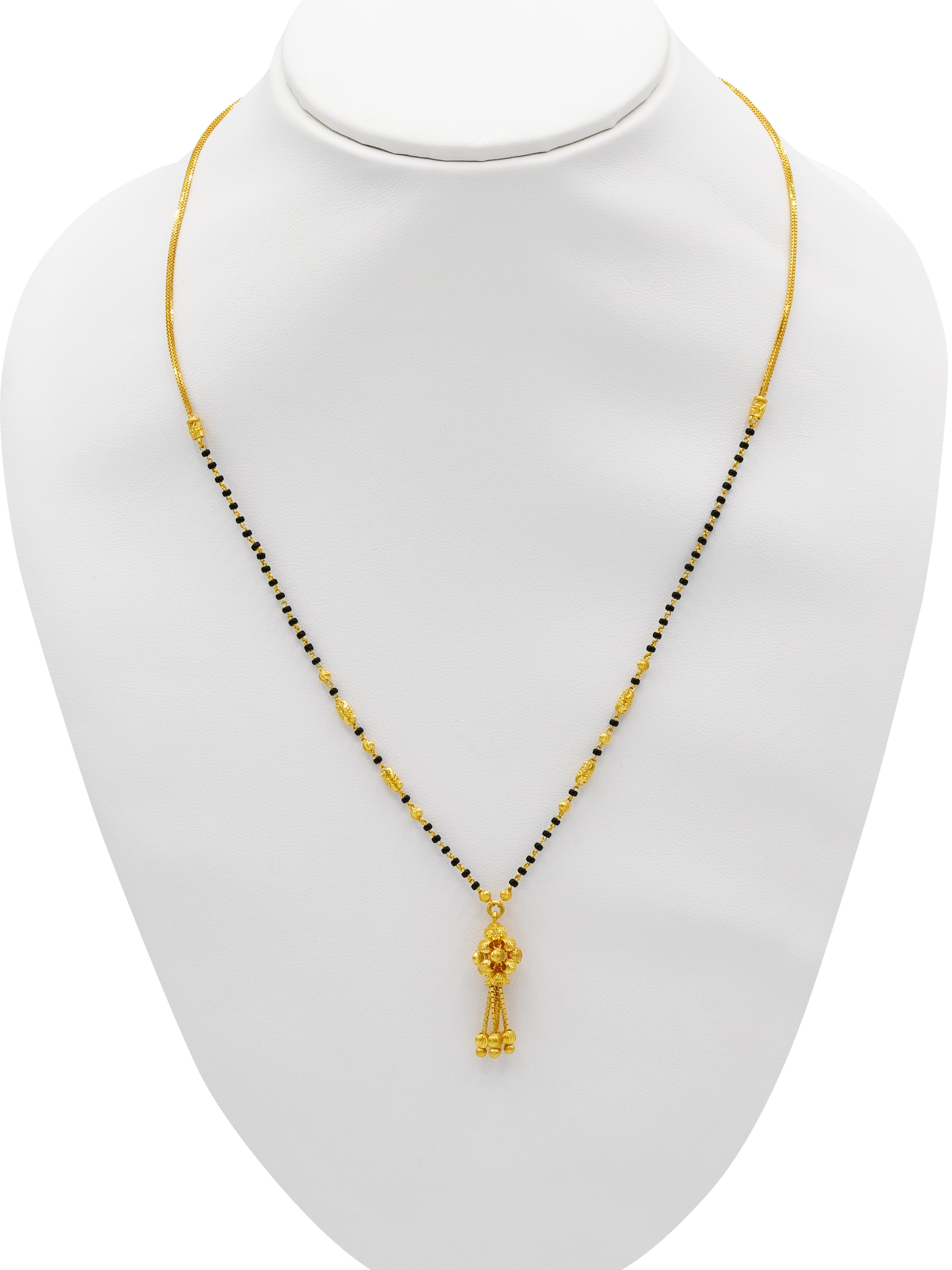 22ct Gold Ball Mangal Sutra - Roop Darshan