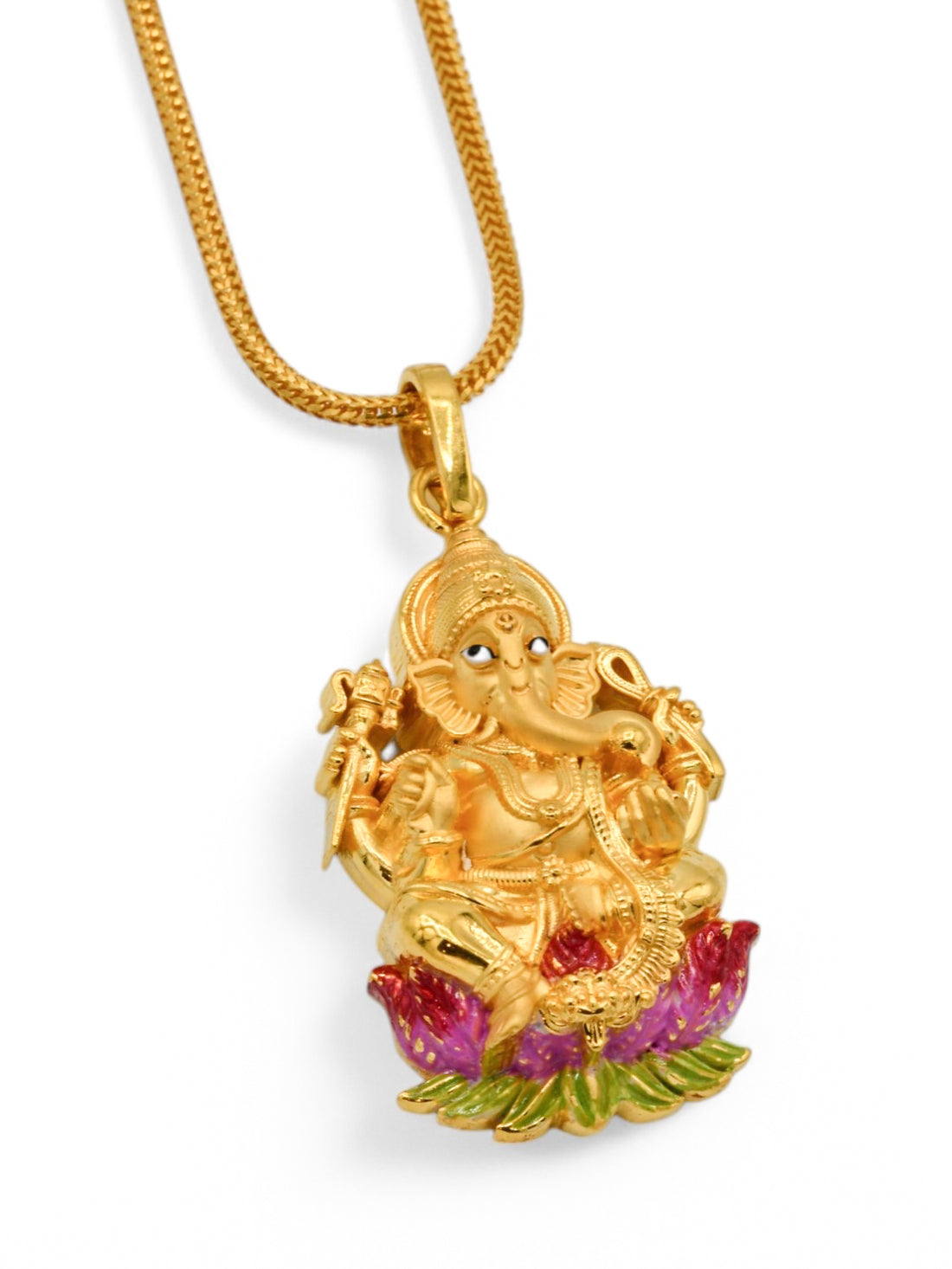 22ct Gold Ganeshji Pendant